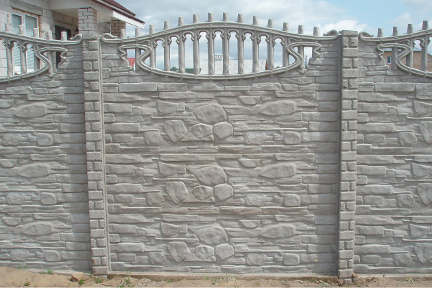 бетонный забор цена