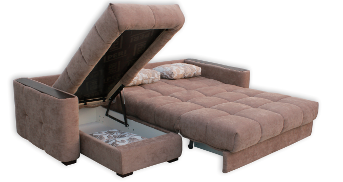 купить большой угловой диван со спальным местом